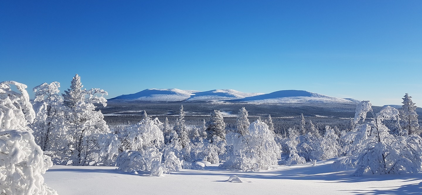 Fjälltur på skidor